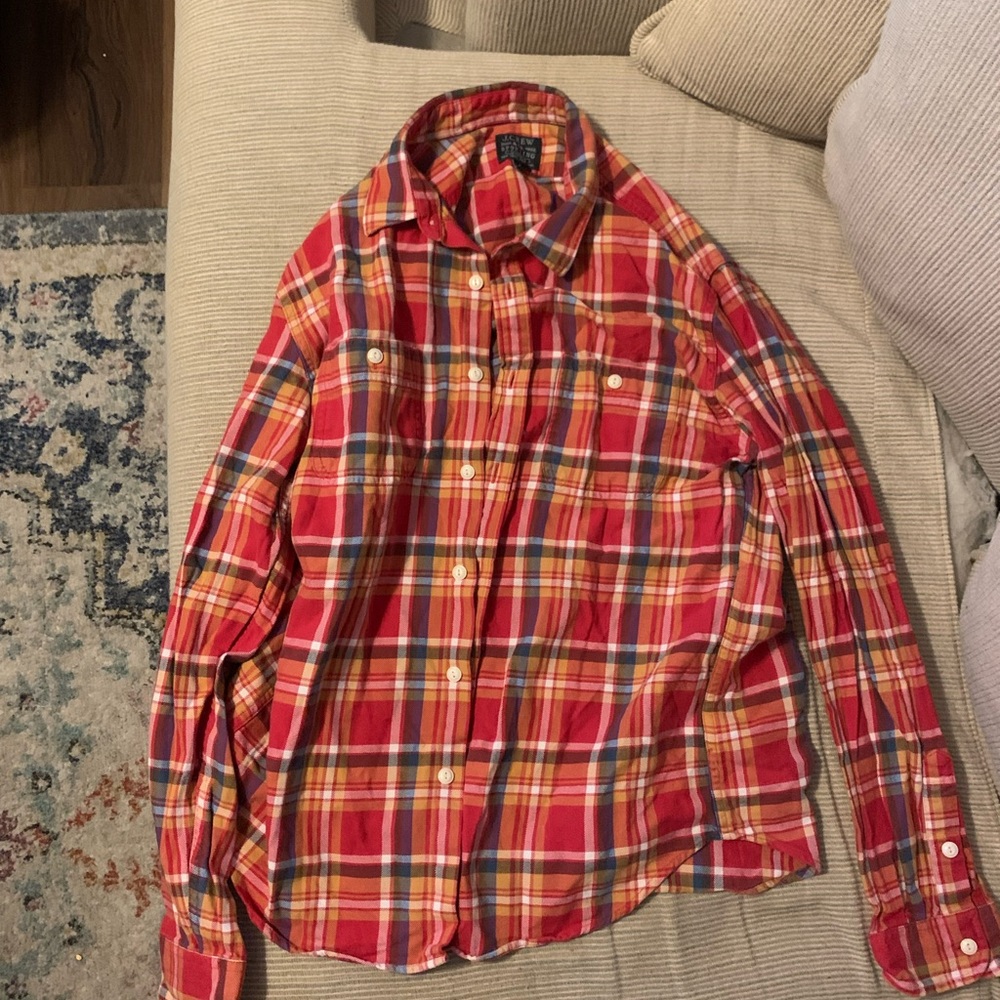 Men’s J Crew Large Flannel (L)